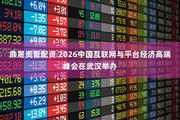 鼎晟资管配资 2026中国互联网与平台经济高端峰会在武汉举办